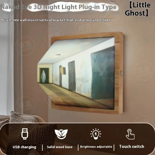 Geometric LED Night Light