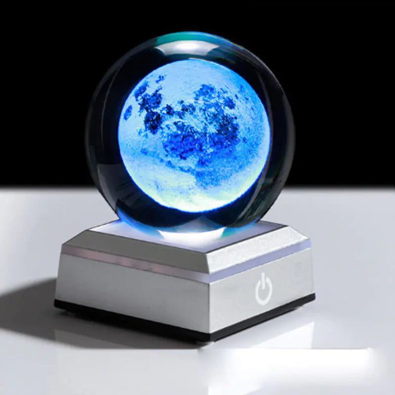 Luminous Crystal Ball Night Light for Bedroom Decor