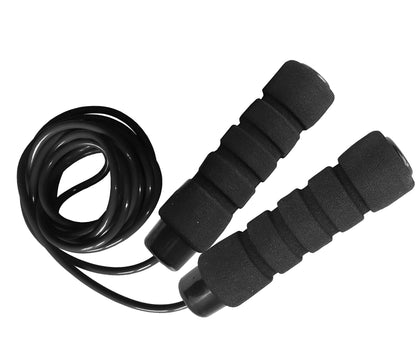Limm Adjustable 10 ft Jump Ropes for Fitness - Skipping Rope for Exercise with Comfortable Foam Handles.
