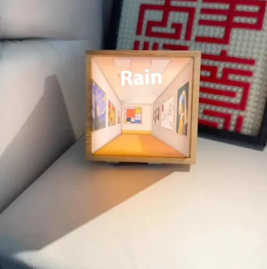 Geometric LED Night Light