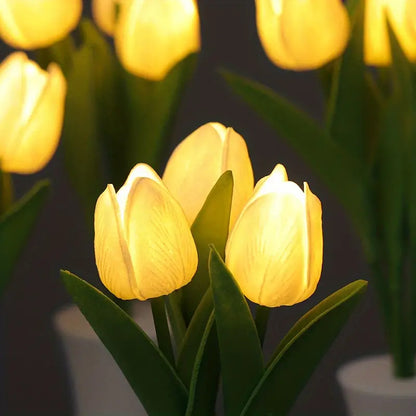 LED Simulation Tulip Night Light for Home Decor