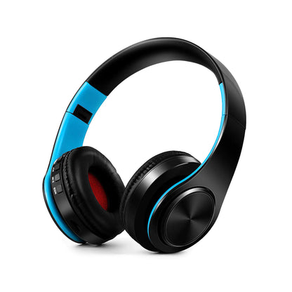 Wireless Bluetooth Foldable Headphones with Card Slot