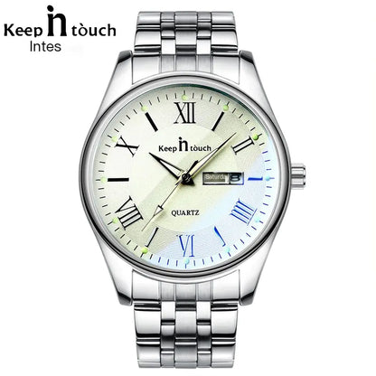 Luxury Waterproof Ultra Thin Couple Quartz Watches