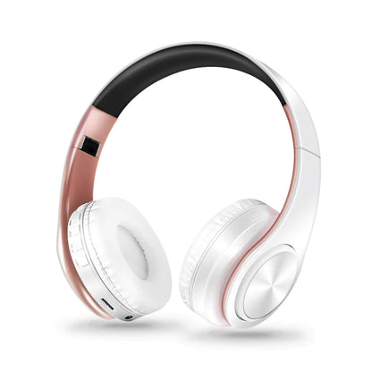 Wireless Bluetooth Foldable Headphones with Card Slot