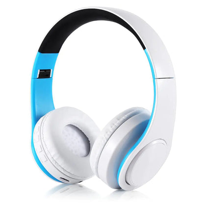 Wireless Bluetooth Foldable Headphones with Card Slot