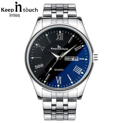 Luxury Waterproof Ultra Thin Couple Quartz Watches