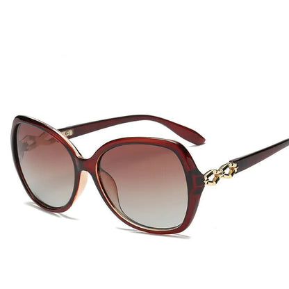 Women's Polarized Sunglasses with Dual Color Design