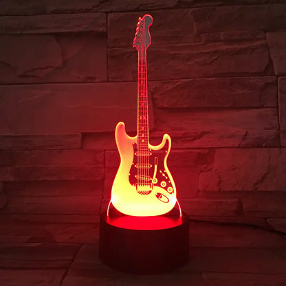 3D Illusion Bass LED Table Lamp